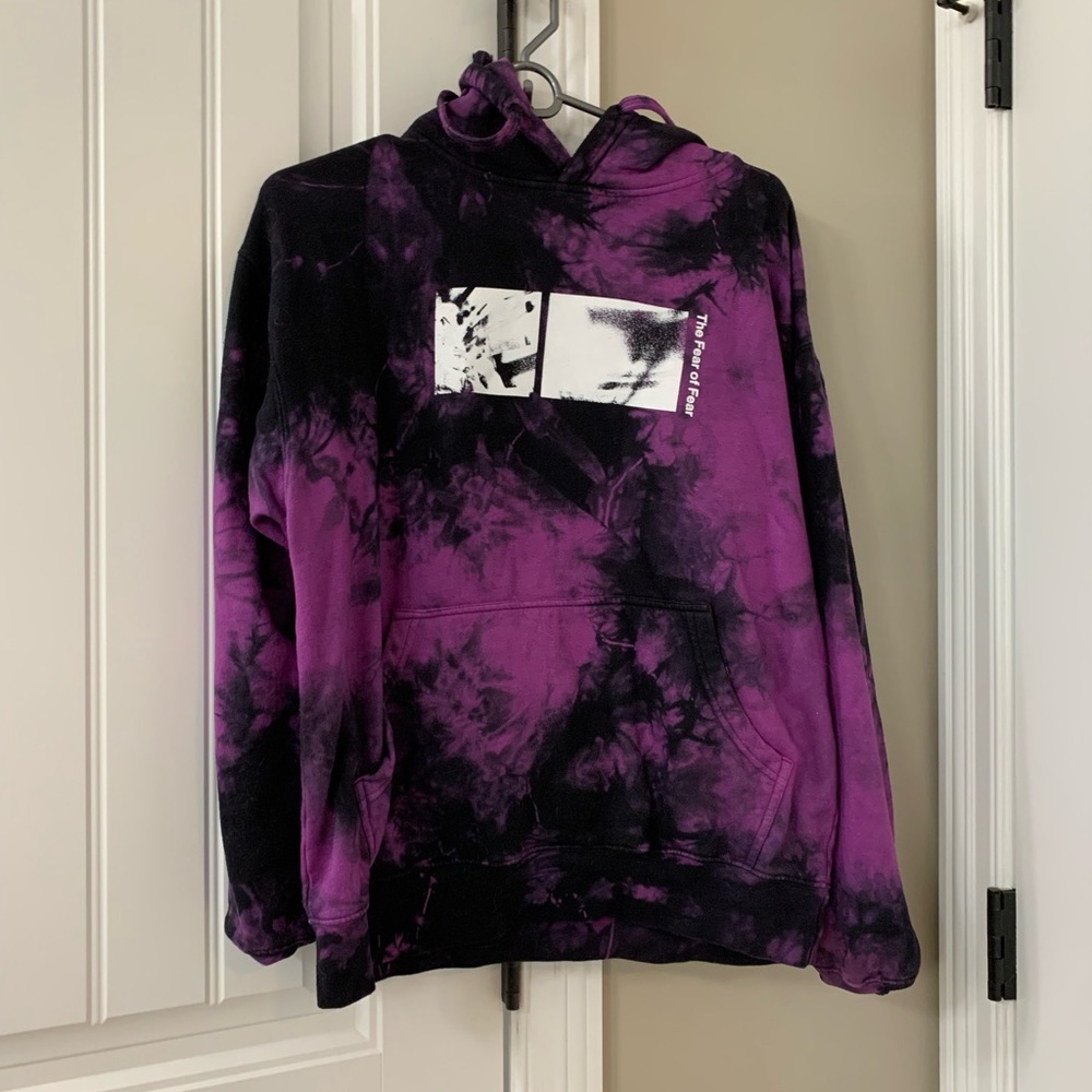 Spiritbox hoodie purple fear of fear
Size S